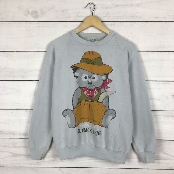 Vintage Tops - Vintage 1987 Outback Bear Myrtle Beach Sweatshirt